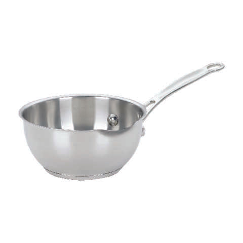 Cuisinart Chef's Classic Stainless Steel Saucepan 1 qt Silver