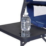 GCI Outdoor Slim-Fold Navy Blue Director's Folding Chair