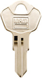 Hy-Ko 11010SS4 Key Blank, Stainless Steel, For: Sentry Safe Cabinet, House Locks and Padlocks, SS4 Key Number, Pack of 10