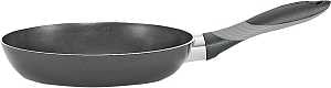 T-fal MIR-E7970294M Saute Pan, 8 in Dia, Aluminum, Black, Soft-Grip Handle