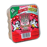 C&S Products Cherry Treat Assorted Species Beef Suet Wild Bird Food 11.75 oz, Pack of 12