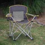 QuikChair Gray Big Gy Folding Quad Chair