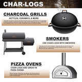 B&B Charcoal All Natural Char-Logs 30 lb