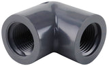 Lasco 808005BC Pipe Elbow, 1/2 in, FIP, 90 deg Angle, PVC, SCH 80 Schedule