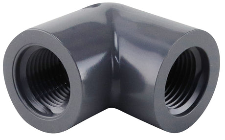 Lasco 808005BC Pipe Elbow, 1/2 in, FIP, 90 deg Angle, PVC, SCH 80 Schedule