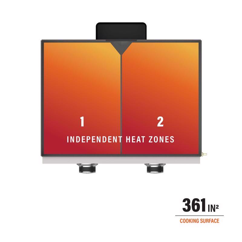 Blackstone 22 in. W Steel Nonstick Surface Black Tabletop Griddle