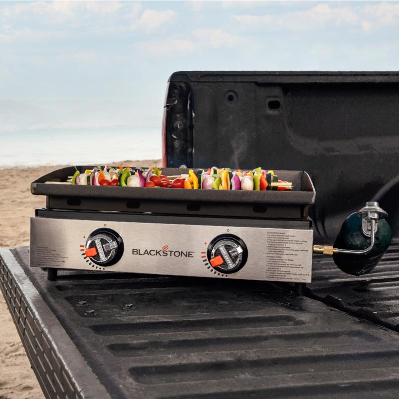 Blackstone 22 in. W Steel Nonstick Surface Black Tabletop Griddle