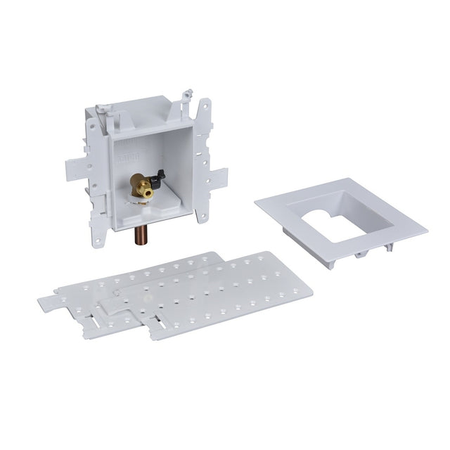 Oatey 37679 Ice Maker Box, Specifications: Copper Male Connection Type, PVC