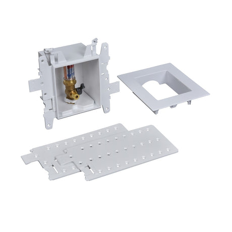 Oatey 37689 Ice Maker Box, Specifications: 1/4 in Connection Size, PVC