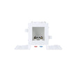 Oatey 37745 Lavatory Outlet Box, PEX, Brass/PVC