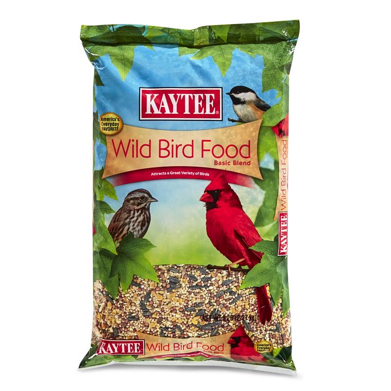 Kaytee Basic Blend Songbird Grain Products Wild Bird Food 5 lb, Pack of 8