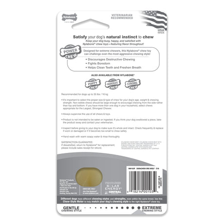 Nylabone Dura Chew Original Bone For Dogs 1 pk