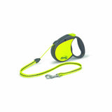 Flexi Neon Yellow Retractable Plastic Dog Leash Small