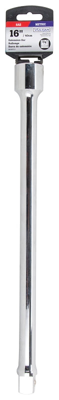 Vulcan EB6016 Hang Tagged Extension Bar, 15-3/4 in L, Chrome