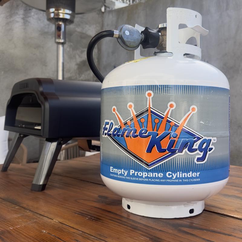 Flame King 20 lb Steel Type 1 Empty LP Tank