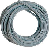 Make-2-Fit P 7645 Screen Retainer Spline, 0.250 in D, 25 ft L, Vinyl, Gray, Round
