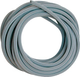 Make-2-Fit P 7645 Screen Retainer Spline, 0.250 in D, 25 ft L, Vinyl, Gray, Round