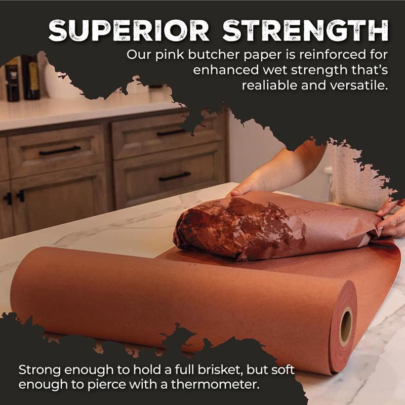 Peachy's Paper BBQ Butcher Paper Roll 175 ft. L X 24 in. W 1 pk