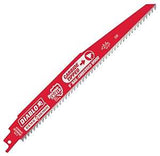 Diablo DS0906CWS Series Reciprocating Saw Blade, Applicable Materials: Nail-Embedded Wood, 1 in W, 9 in L, 6/9 TPI