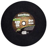 GatorBlade 9680 Cut-Off Wheel, 14 in Dia, 1/8 in Thick, 1 in Arbor