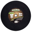 GatorBlade 9680 Cut-Off Wheel, 14 in Dia, 1/8 in Thick, 1 in Arbor