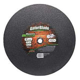 GatorBlade 9682 Cut-Off Wheel, 14 in Dia, 1/8 in Thick, 20 mm Arbor