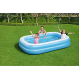 Bestway H2OGO 206 gal Rectangular Inflatable Pool 20 in. H X 69 in. W X 102 in. L