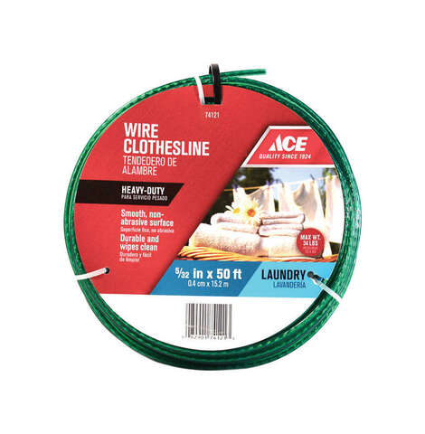 Ace 50 ft. PVC Clothesline, Pack of 6