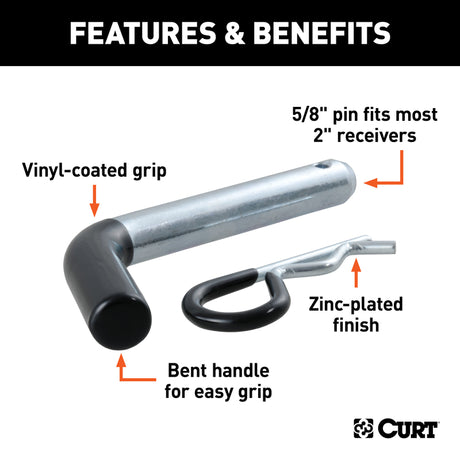 CURT Hitch Pin and Clip