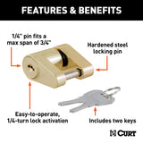 CURT Coupler Lock
