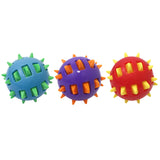 Multipet Ruff Enuff Assorted TPR Spike Balls Dog Toy 1 pk