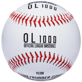 Franklin Official League White Synthetic Baseball 1 pk, Pack of 12
