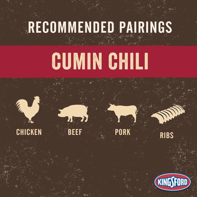 Kingsford Signature Flavors All Natural Chili Cumin Charcoal Briquettes 2 lb