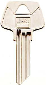 Hy-Ko 11010S32 Key Blank, Brass, Nickel, For: Sargent Cabinet, House Locks and Padlocks, S32 Key Number, Pack of 10