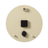 Taylor Bee Kind Clock/Thermometer Resin Multicolored 14 in.