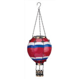 Regal Art & Gift Multicolored Glass/Metal 23.5 in. H Hot Air Balloon Lantern, Pack of 4