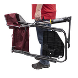 GCI Outdoor Freestyle Rocker XL Red Freestyle Folding Rocker