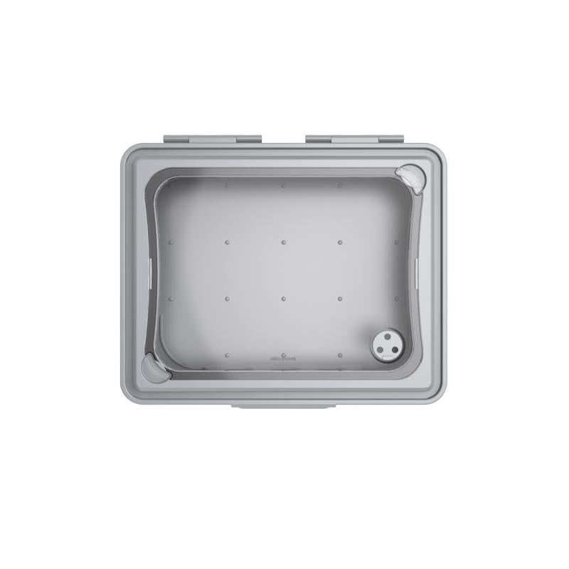 Grill Mark Gray Food To Go Container 1 pk