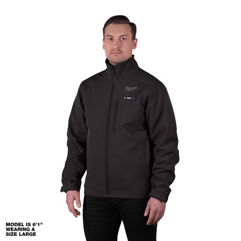 Milwaukee M12 Toughshell M Long Sleeve Men's Full-Zip Heated Jacket with Charger/Power Source Only B