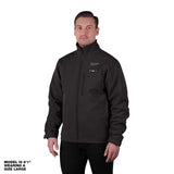 Milwaukee M12 Toughshell M Long Sleeve Men's Full-Zip Heated Jacket with Charger/Power Source Only B