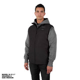 Milwaukee M12 Axis S Sleeveless Men's Full-Zip Heated Vest Black