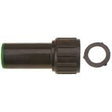 Raindrip 321G00UB Hose Adapter, Swivel, Green, For: 1/2 in Hose