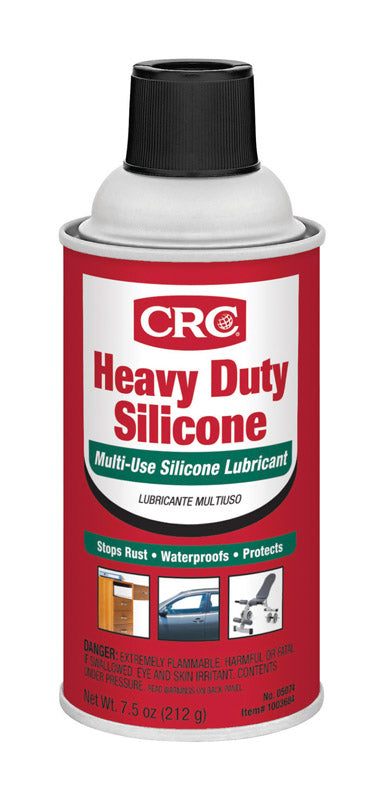 CRC Liquid Silicone Lubricant 7.5 oz 1 pk, Pack of 12