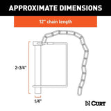 CURT Coupler Pin and Chain