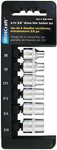 Vulcan TS1006-P Socket Set, Chrome Vanadium Steel, Chrome