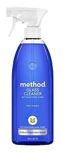 method 3 Glass and Surface Cleaner, 28 oz Bottle, Liquid, Mint