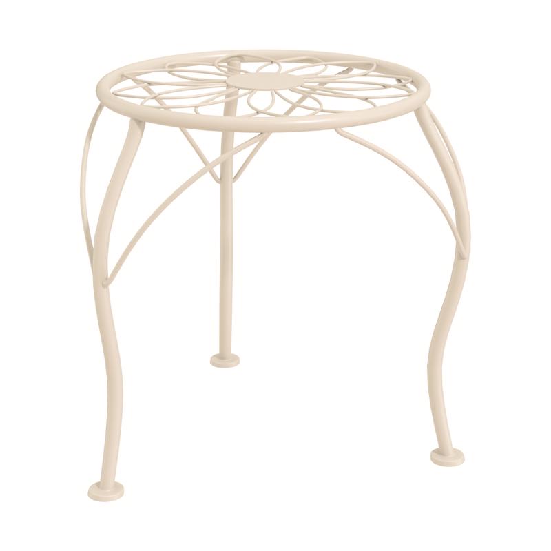 Classic Home & Garden 13.3 in. H Multi-colored Cast Iron Plant Stand, Pack of 3