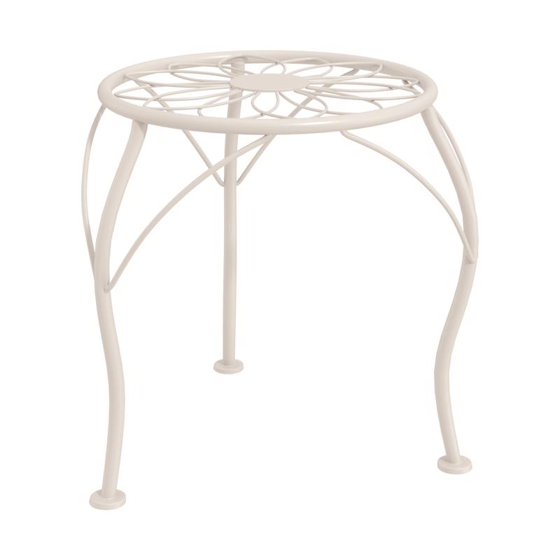 Classic Home & Garden 13.3 in. H Multi-colored Cast Iron Plant Stand, Pack of 3