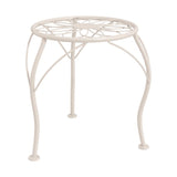 Classic Home & Garden 13.3 in. H Multi-colored Cast Iron Plant Stand, Pack of 3