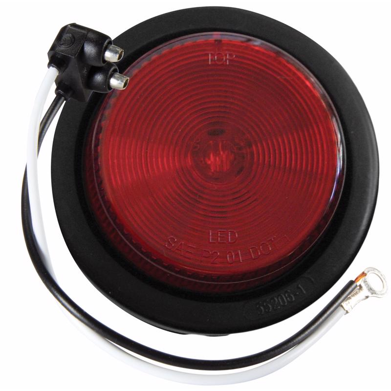 Hopkins Red Round Clearance/Side Marker LED Light Kit, Pack of 2
